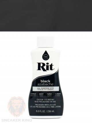 Барвник для натуральних тканин чорний RIT All-Purpose Dye Black, 236 мл (made in USA)